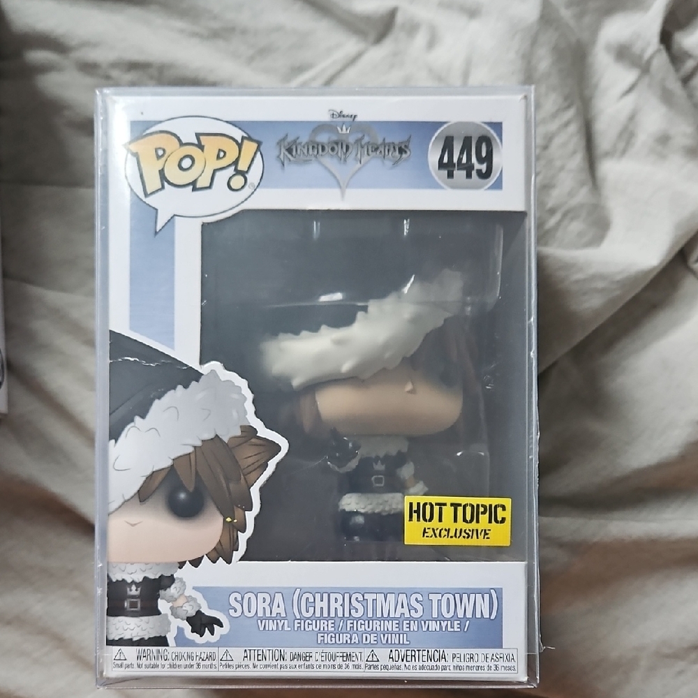 Funko Pop Sora (Christmas Town) Vinyl Figure